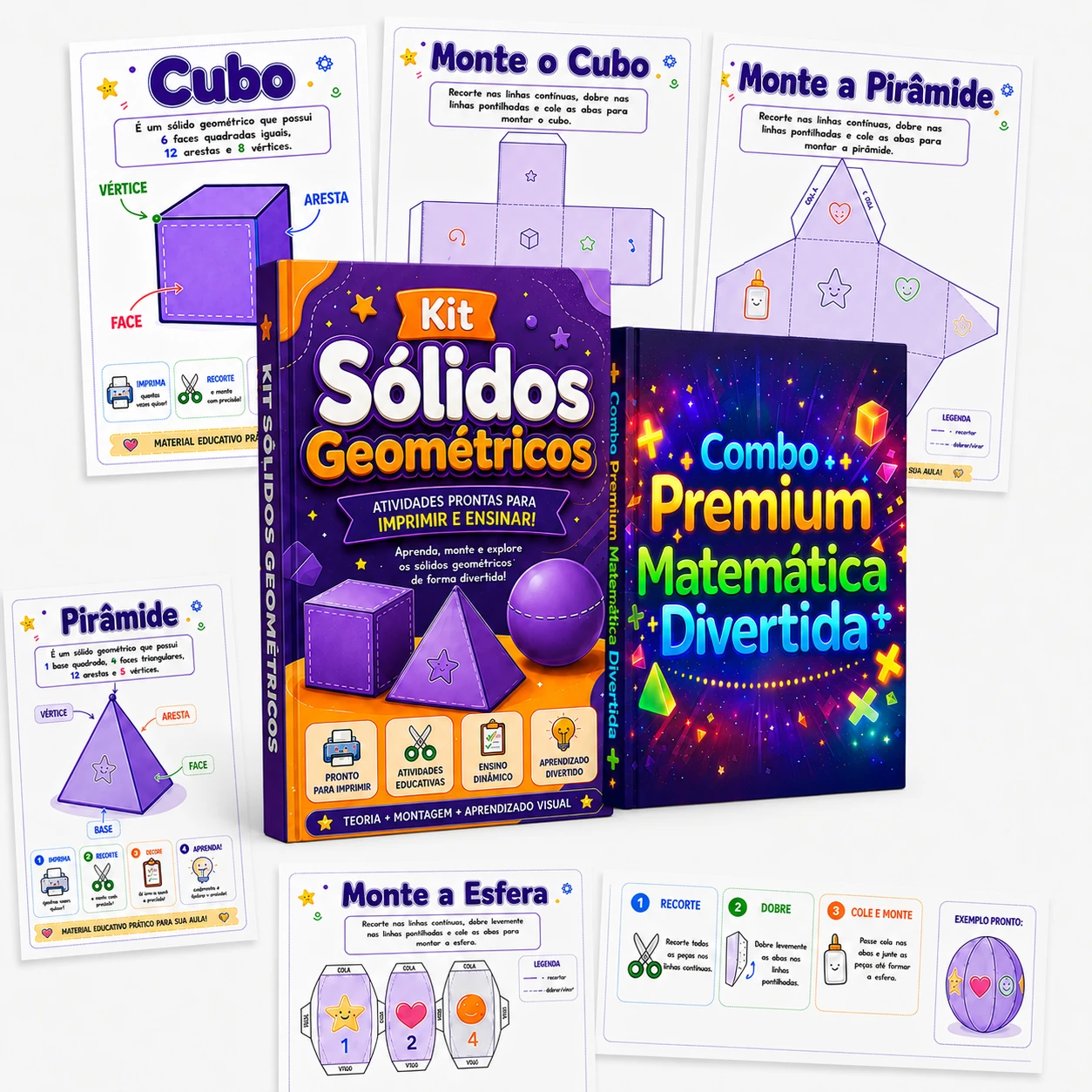 Kit Completo de Matemática para o Ano Todo