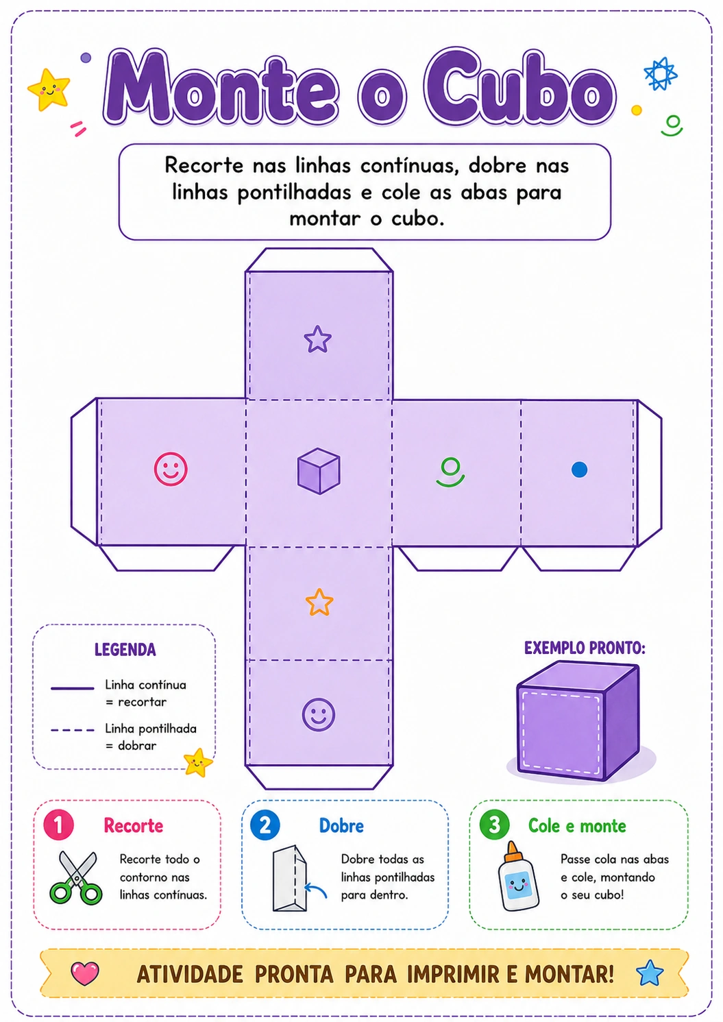 Cartaz de sólido geométrico 2